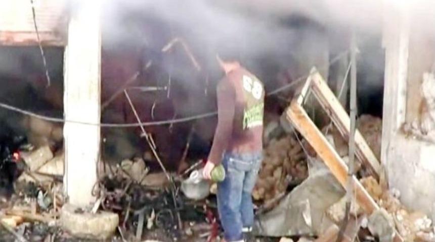 Şam'da Bir Eve F&uuml;ze Saldırısı