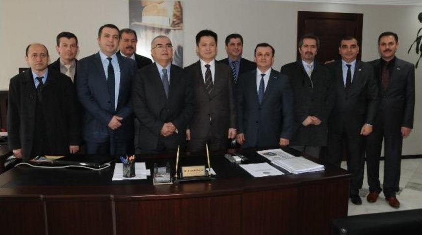 Kırgizistan Başkonsolusu Arstanbaev&rsquo;den &Ccedil;orlu Belediye Başkanı Baysan&rsquo;a Ziyaret