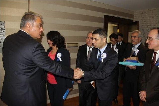 Defterdar Karak&ouml;se&rsquo;den Vali Tekinarslan&rsquo;a Ziyaret 1