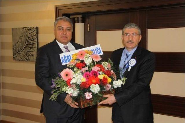 Defterdar Karak&ouml;se&rsquo;den Vali Tekinarslan&rsquo;a Ziyaret 2