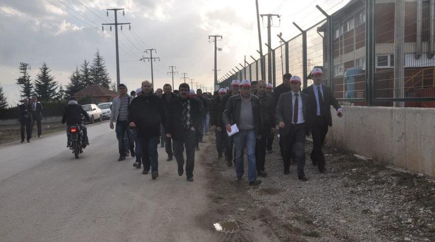 T&uuml;rk Metal Sendikası Bolu Şubesi'nden Eylem