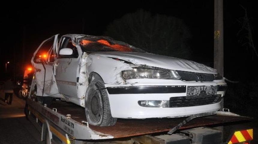 Ortaca&rsquo;da Trafik Kazası 1 Yaralı