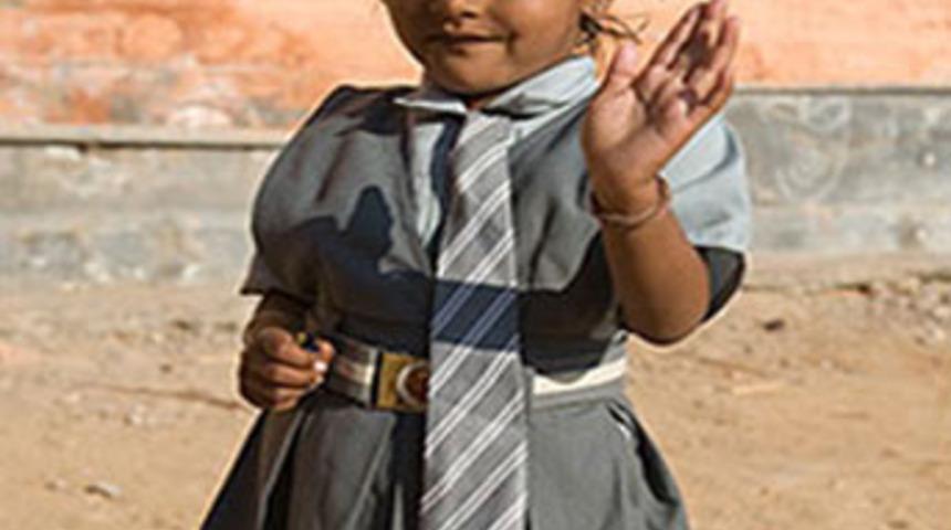 'Ahtapot kız' okula başladı