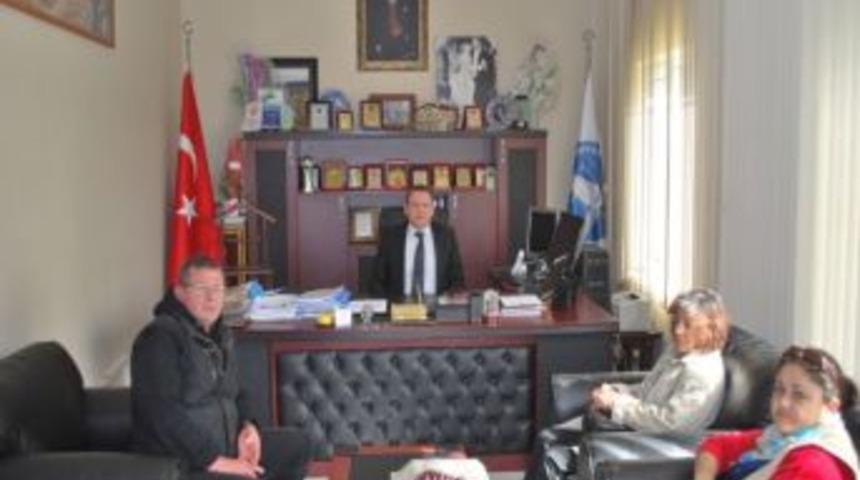 Başkan Mesut Ergin&rsquo;e Teşekk&uuml;r Ziyareti