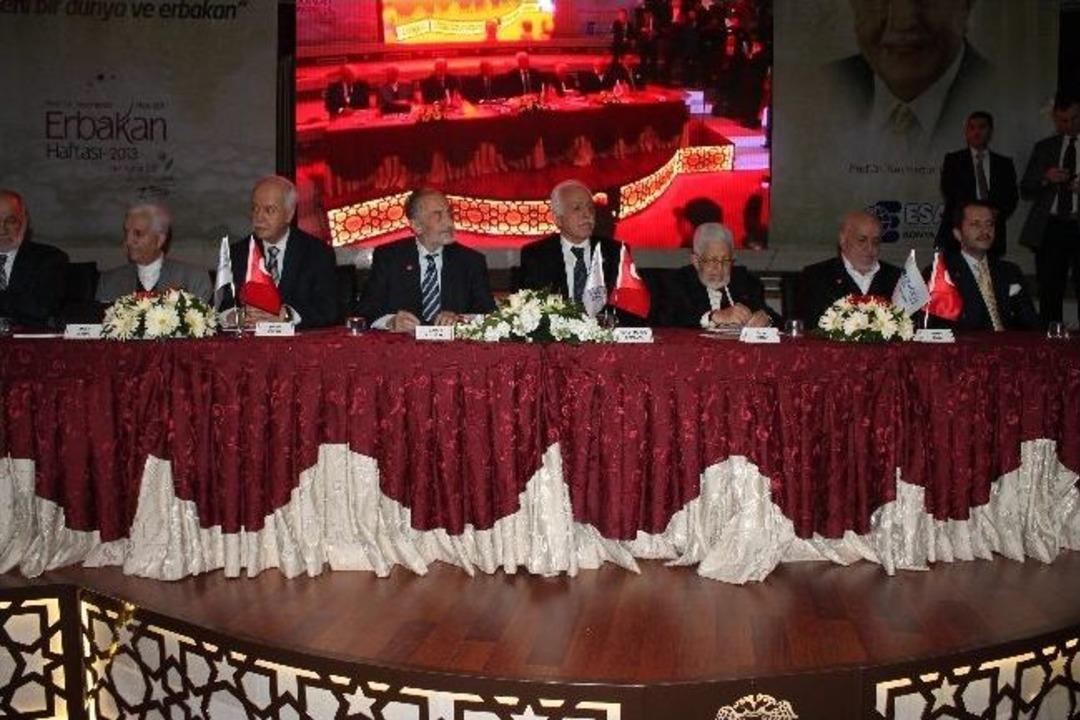 Prof. Dr. Necmettin Erbakan Konya&rsquo;da Anıldı