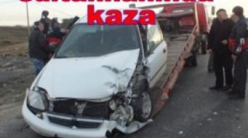 Sultanhanında trafik kazası