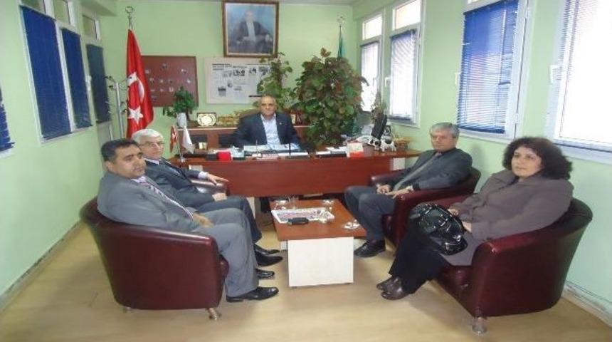 Kula Vergi Dairesi'nden Oda Başkanlarına Ziyaret