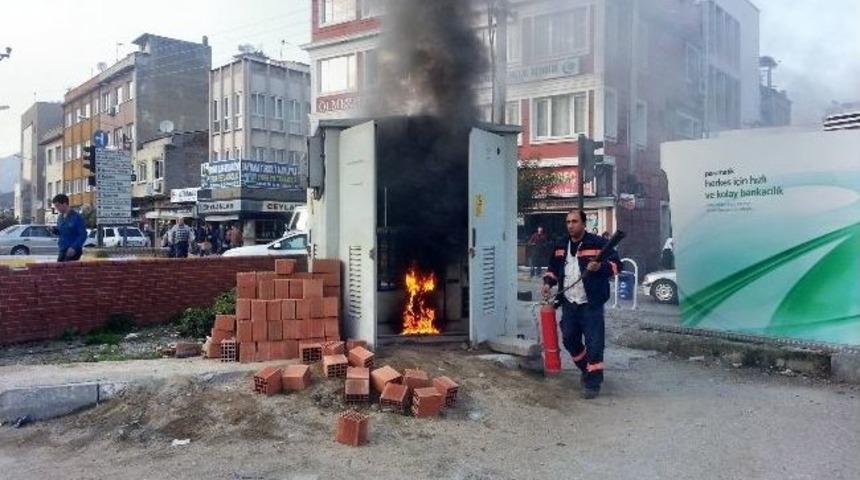 S&ouml;kede Trafo Yangını Korkuttu
