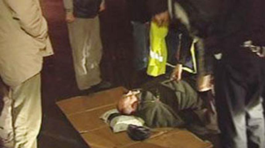 Yaralıyı soğuktan &ouml;ld&uuml;receklerdi!