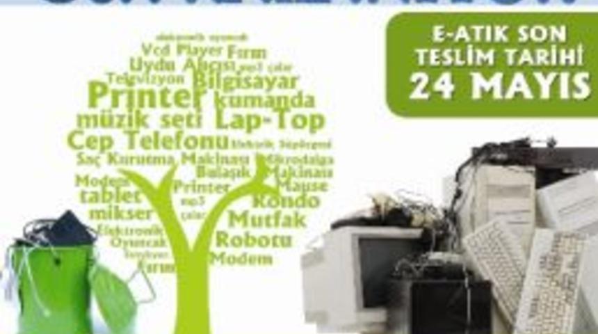 İzmit'te E-atık Toplayan Kazanacak