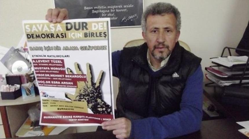 "bdp&rsquo;liler Ayvalık Ve K&ouml;rfez İl&ccedil;elerine Gelmiyor"