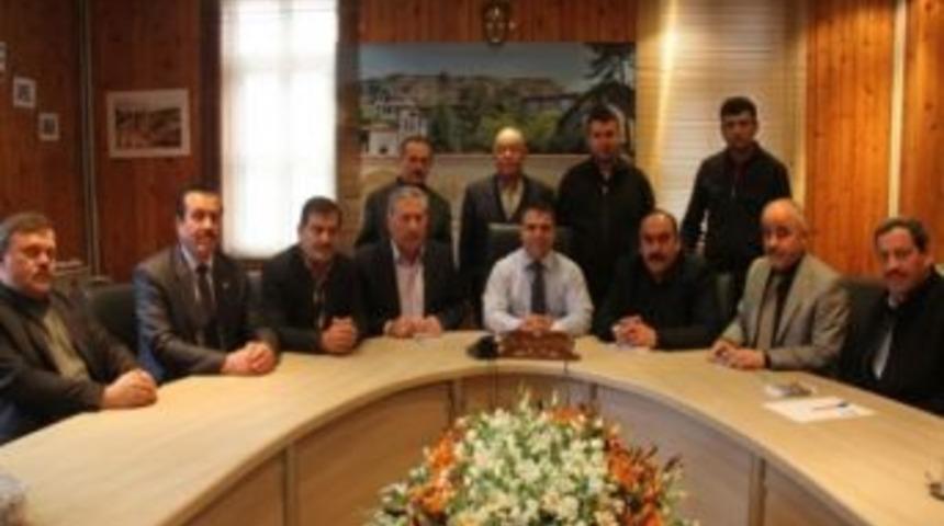 Muhtarlardan Başkan Aksoy&rsquo;a Teşekk&uuml;r