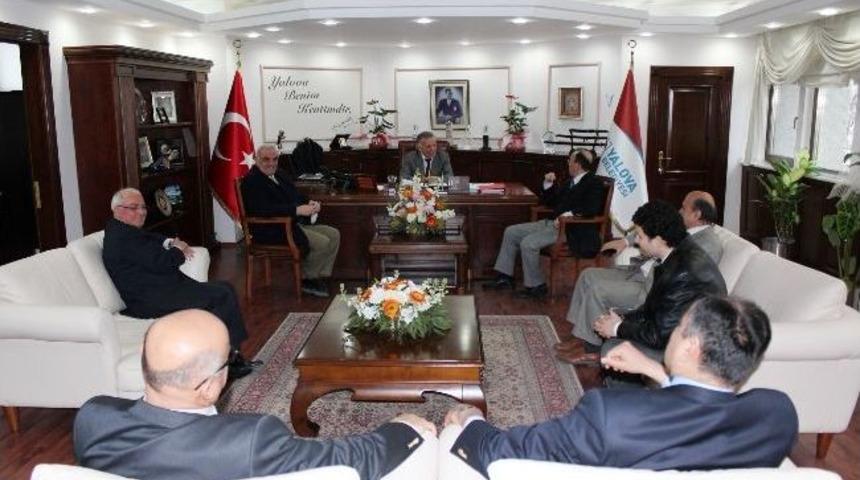 Rekt&ouml;r Eruslu&rsquo;dan Başkan Ko&ccedil;al&rsquo;a "hayırlı Olsun" Ziyareti