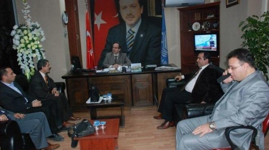 Yeşilay&rsquo;dan Ak Parti&rsquo;ye Ziyaret