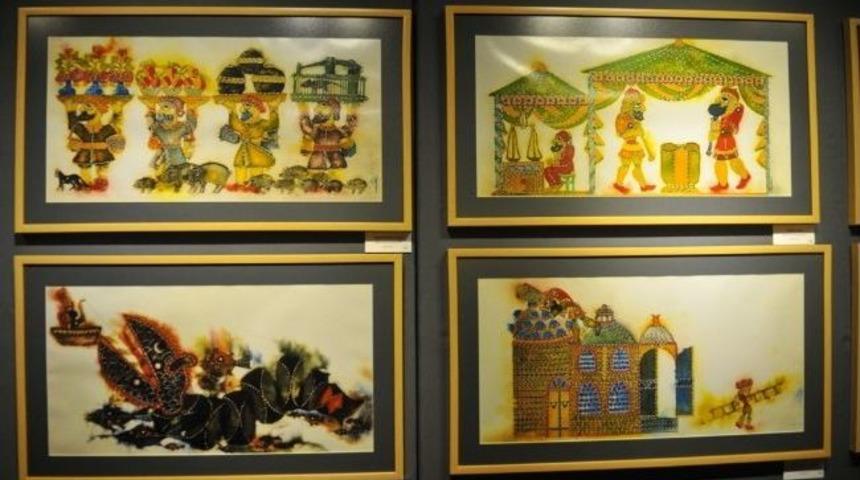 Grafiker Altıntaş&rsquo;ın Eserleri Nil&uuml;fer&rsquo;de