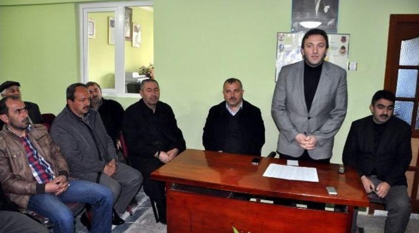 Suşehri Ak Parti İl&ccedil;e Teşkilatı Taşıyıcılar Kooperatifini Ziyaret Etti