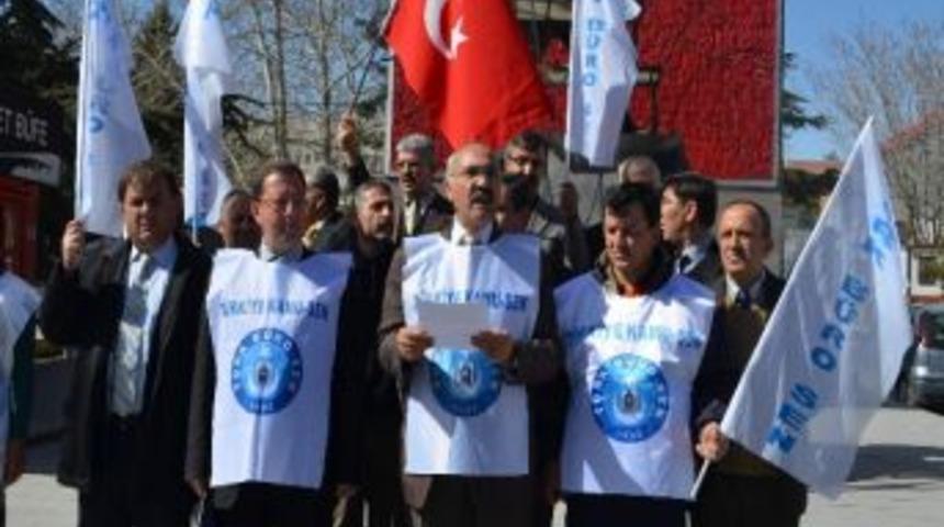 Niğde&rsquo;de İş Bırakma Eylemi