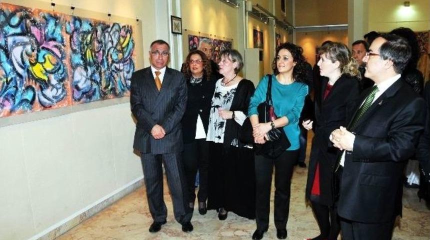 "witebsk&rsquo;ten Sevgiler" Resim Sergisi Adana'da A&ccedil;ıldı