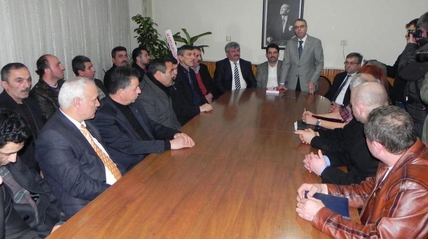 AK Parti Alaplı Teşkilatı Ve &Ccedil;imenoğlu&rsquo;ndan Ereğli Teşkilatına Ziyaret