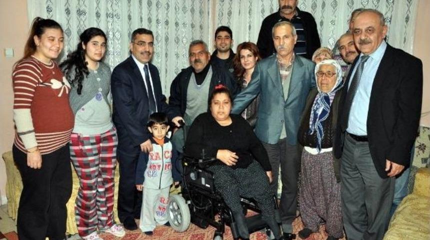 Başkan &Ccedil;elikcan&rsquo;dan Engellilere Ak&uuml;l&uuml; Ara&ccedil;