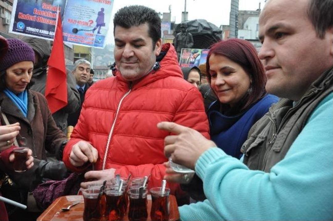 Simitli Ve &Ccedil;aylı İş Bırakma Eylemi