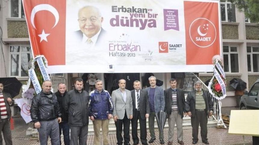 Sp Akhisar Teşkilatı, Merhum Erbakan&rsquo;ı Andı