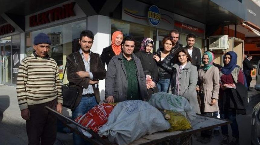 Kay Ders Derneği Yoksul &Ccedil;ocukları Isıtıyor