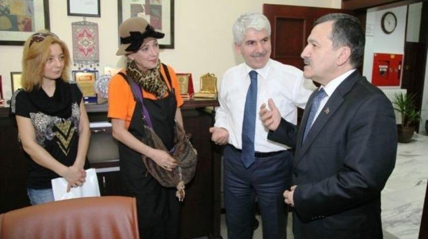 Azerbaycan Milletvekili Mirzezade&rsquo;den Başkan Sakallı&rsquo;ya Ziyaret