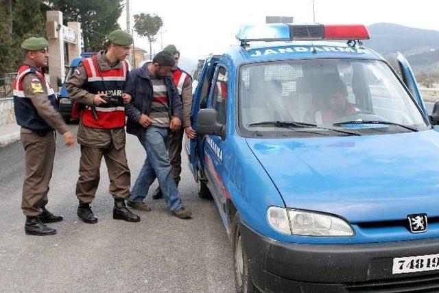 Mazot Hırsızları Jandarmadan Ka&ccedil;amadı 3