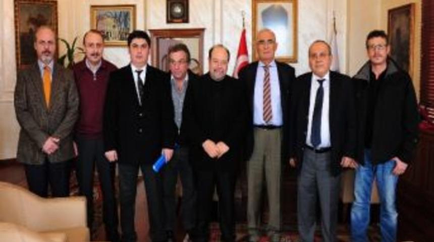 Atakum Deniz Kul&uuml;b&uuml;&rsquo;nden Başkan Yılmaz&rsquo;a Ziyaret