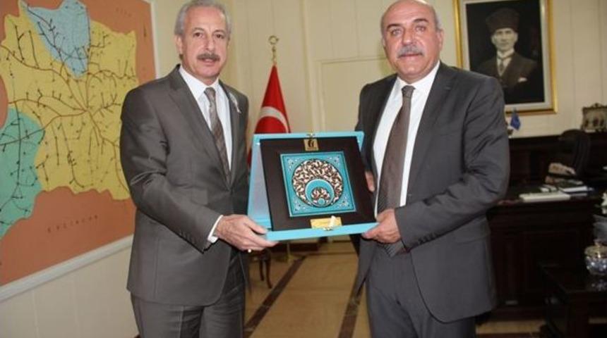 24. Vergi Haftası Etkinlikleri Kapsamında Vali İpek'e Ziyaret