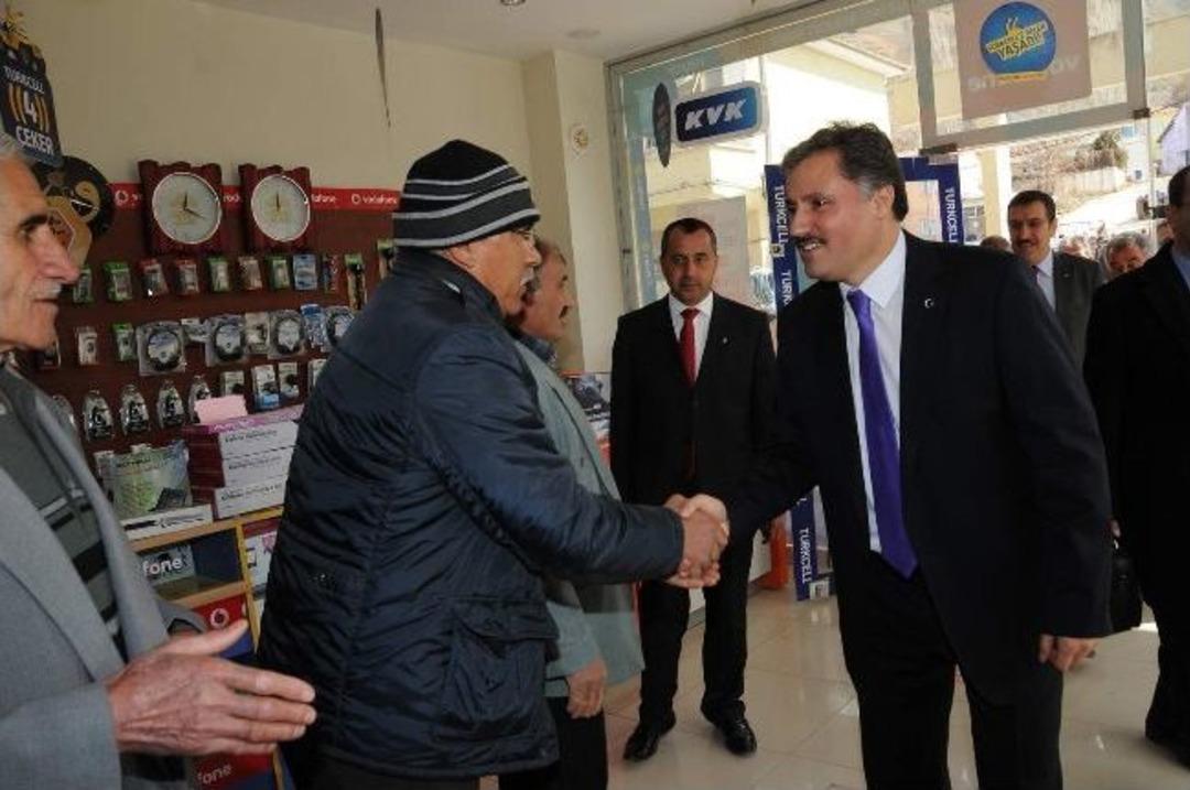 Belediye Başkanı &Ccedil;akır&rsquo;dan Kuluncak&rsquo;a B&uuml;y&uuml;kşehir Ziyareti