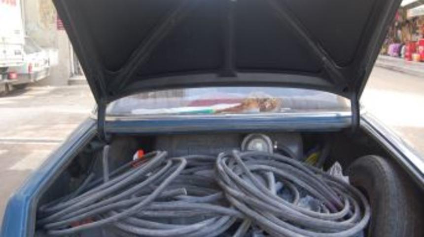 Kablo Hırsızları Yakalandı