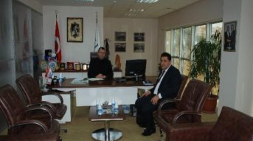 Aydın İşkur M&uuml;d&uuml;r&uuml; Terzi'den Kuşadası Ticaret Odası'na Ziyaret