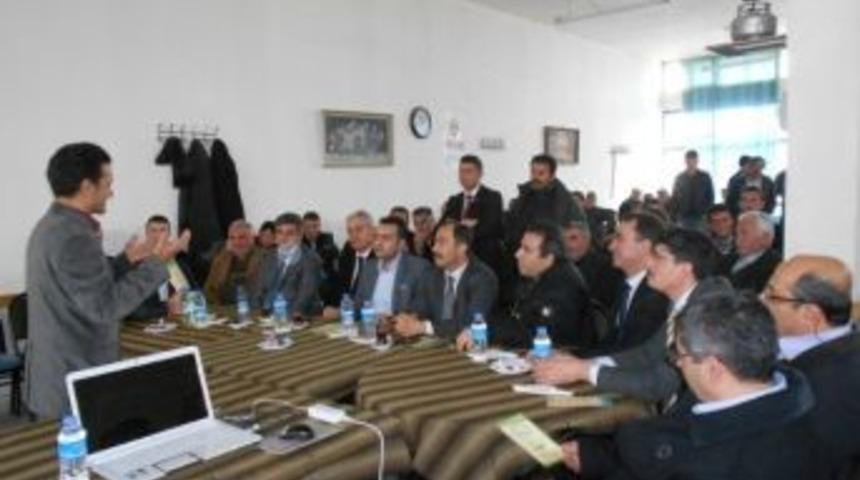 Derinkuyu Ve Acıg&ouml;l&rsquo;da &Ccedil;it&ccedil;ilere Razi Tapulaştırılması Konusunda Bilgi Verildi