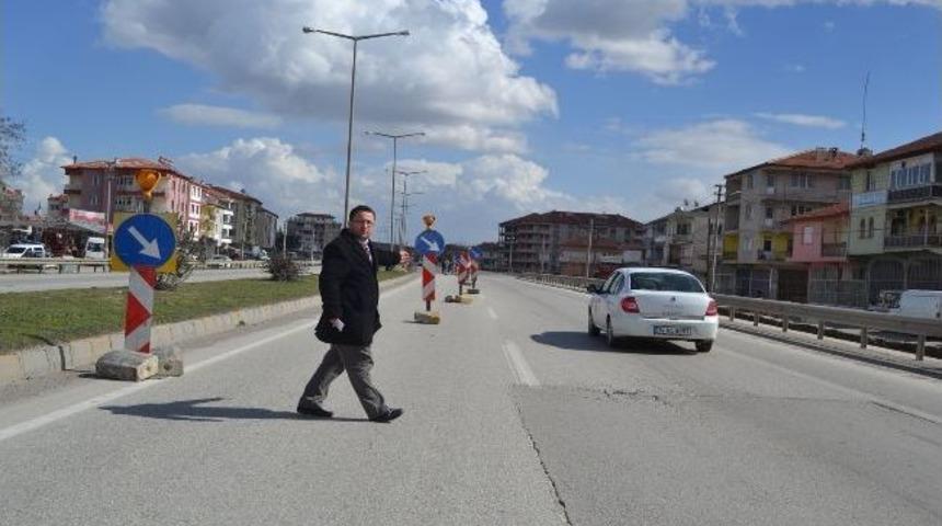 İzmir-ankara Karayolunda &Ccedil;alışma Başlıyor