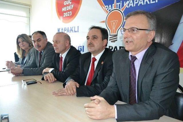 İrfan Demir Ak Parti’ye Katıldı