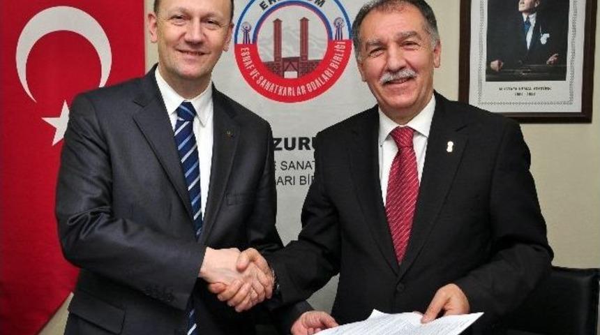 Esob, &lsquo;&uuml;reten Paket&rsquo;i İmzaladı