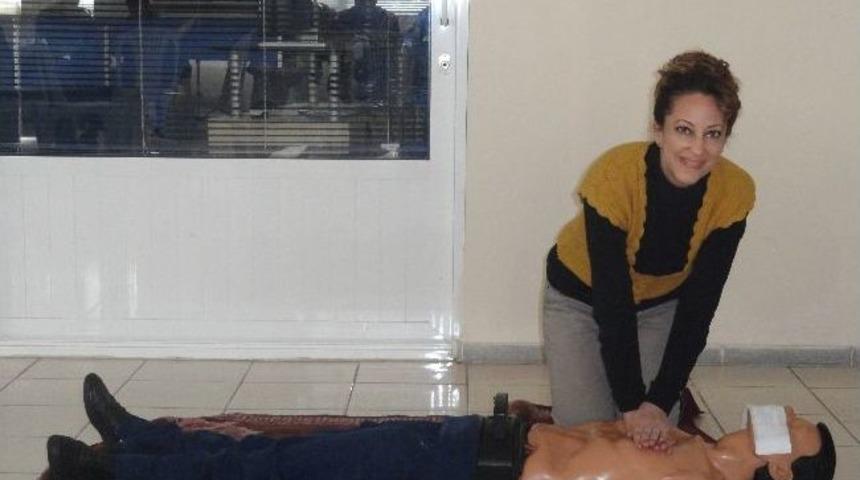 Marmaris Belediye Personeline İlk Yardım Kursu