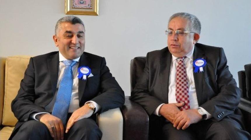 Vergi Dairesi Başkanı &Ouml;zk&ouml;k Ktb&rsquo;yi Ziyaret Etti