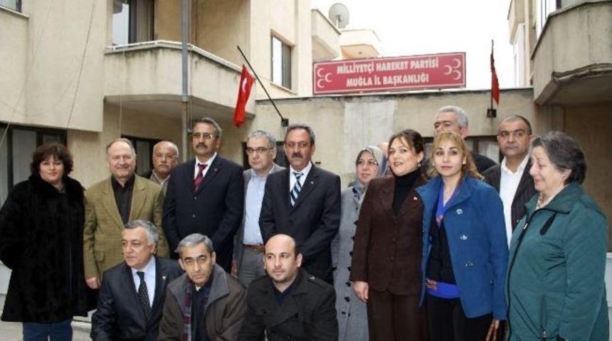 Mhp Muğla İl Y&ouml;netiminde G&ouml;rev Dağılımı