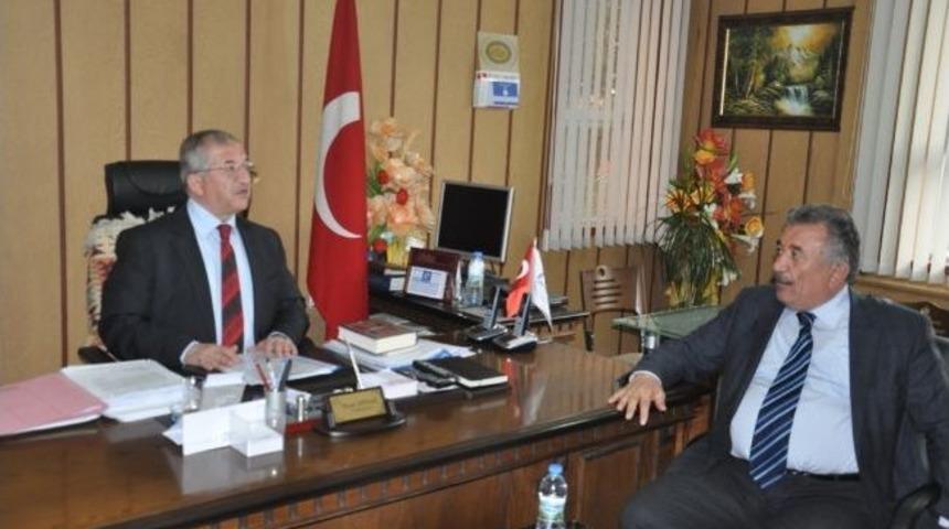 Başkan Sadak&rsquo;tan M&uuml;ft&uuml;s&uuml; Avras&rsquo;a Ziyaret