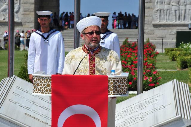 15 Temmuz şehitleri, Şehitler Abidesi'nde anıldı