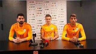 Galatasaray'ın kalecileri İsmail Çipe, Boran Güngör ve Berk Balaban'dan açıklamalar!
