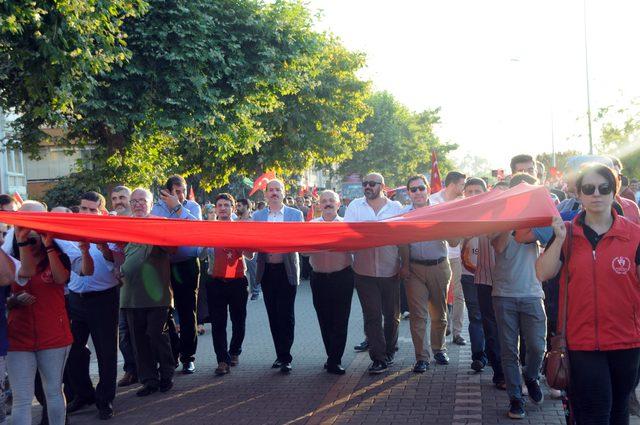 Yalova'da '15 Temmuz' anma gecesi