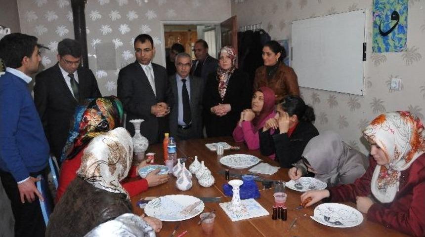 Vali Toprak&rsquo;tan &Ccedil;atom'a Ziyaret