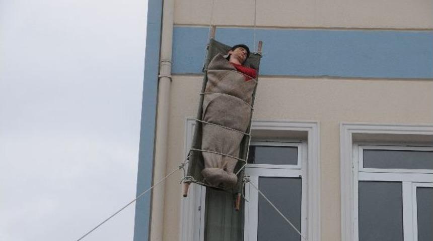 Ordu'da Deprem Ve Yangın Tatbikatı