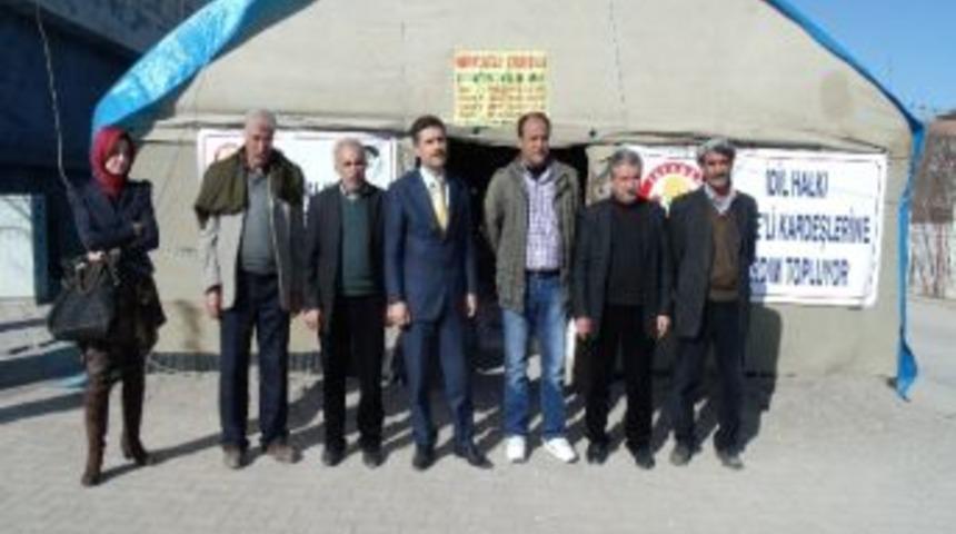 Tsk Temsilcilerinden İhayder &Ccedil;adırına Ziyaret