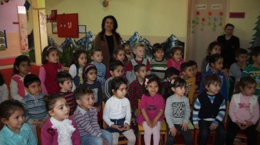 Sevimli Palya&ccedil;olar, Manavgat Anaokulu'nda Miniklerle Buluştu