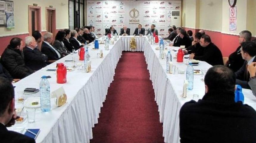 Başkan &Ouml;zhaseki, M&uuml;siad&rsquo;da